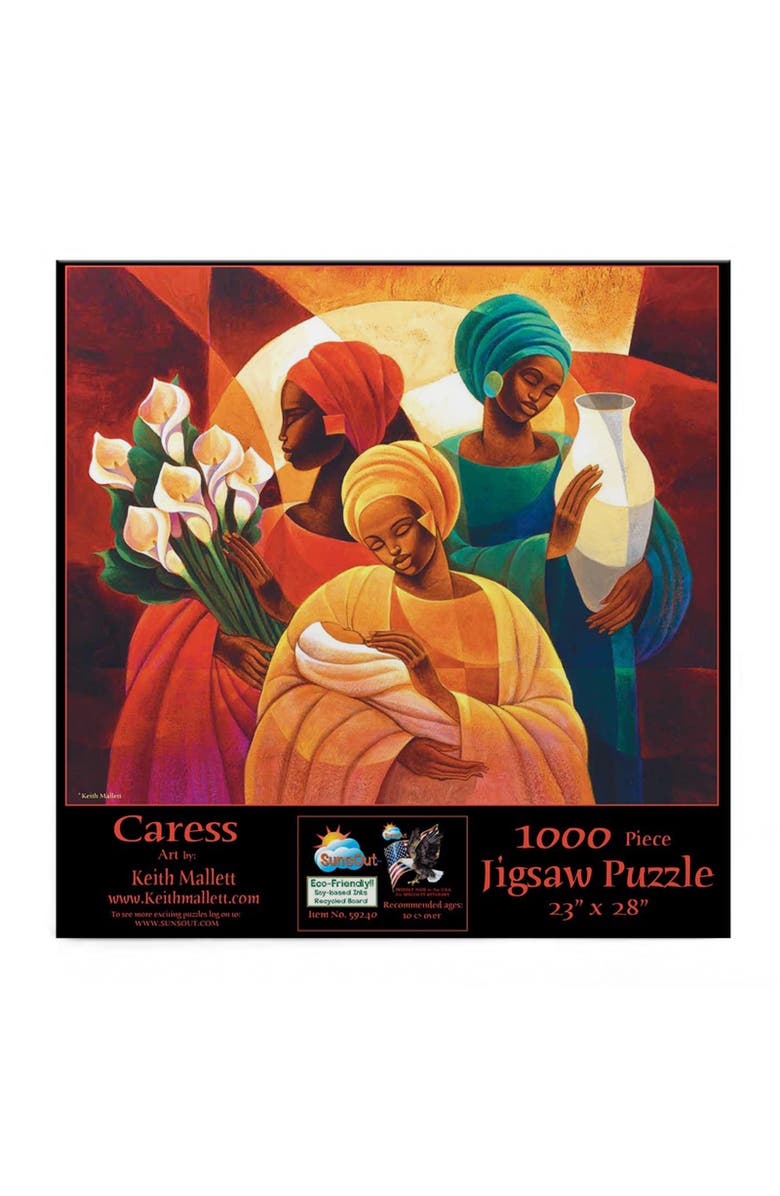 Sunsout Caress 1000 piece Jigsaw Puzzle for Adults, Alternate, color, Multicolor