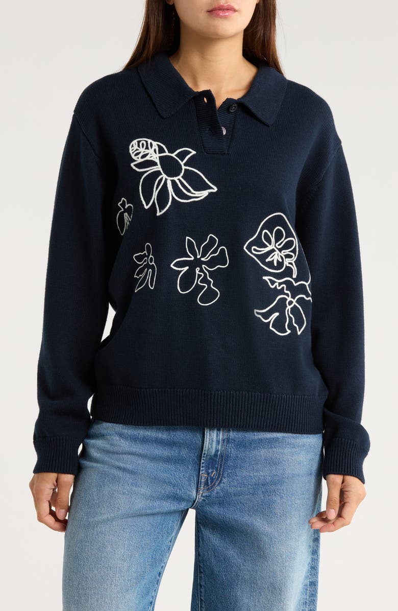 Obey Bloom Polo Sweater | Nordstromrack