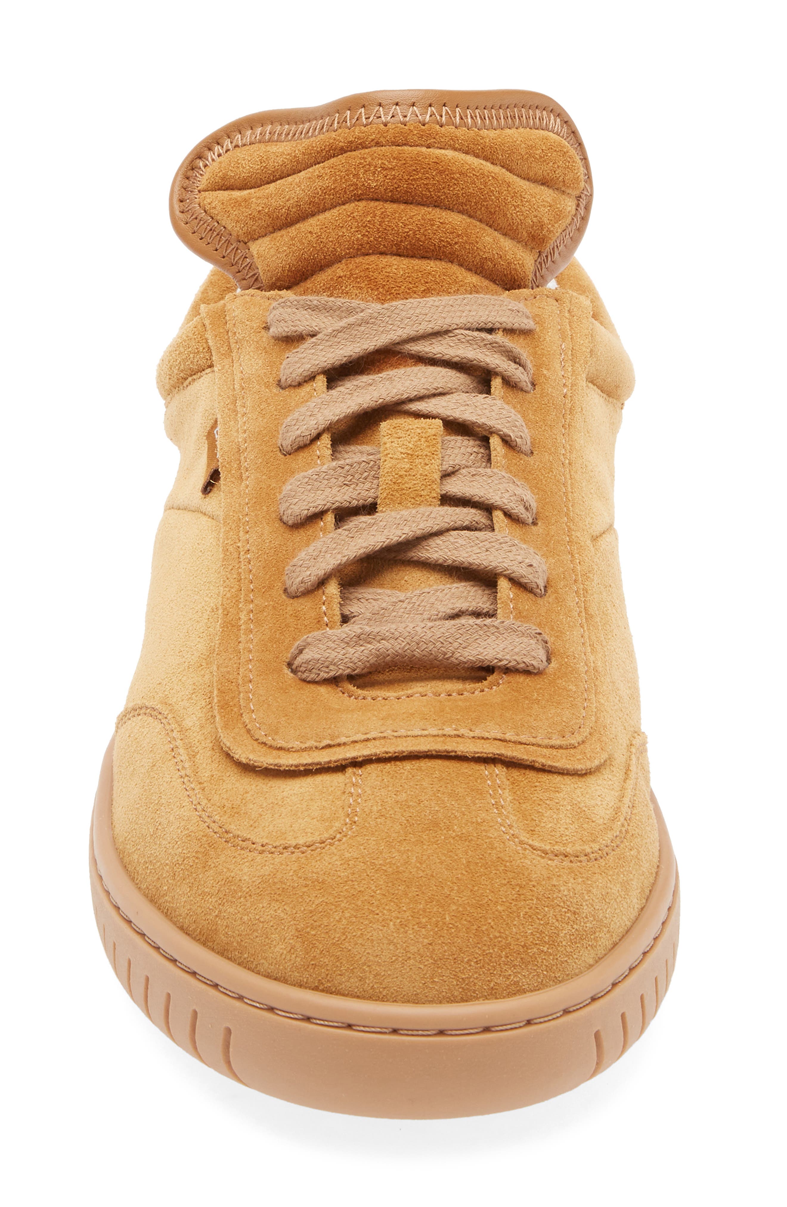 Bally Parrel Lace-Up Sneaker, Alternate, color, Deserto/ Ambra Suede