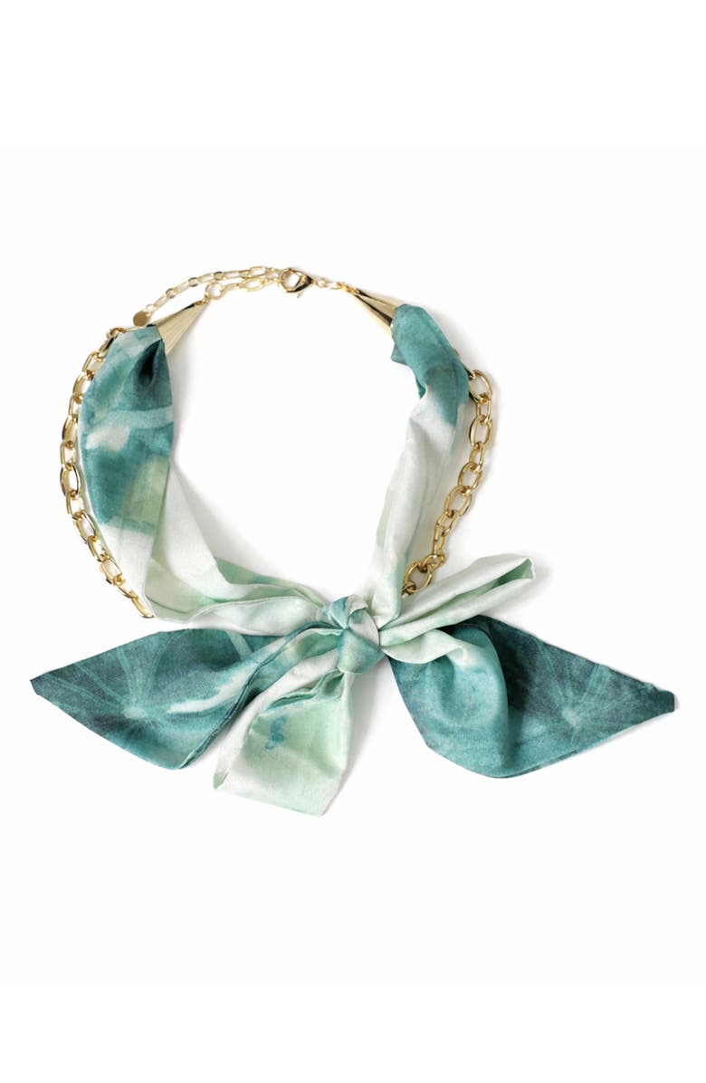 Panacea Scarf Statement Necklace, Main, color, 