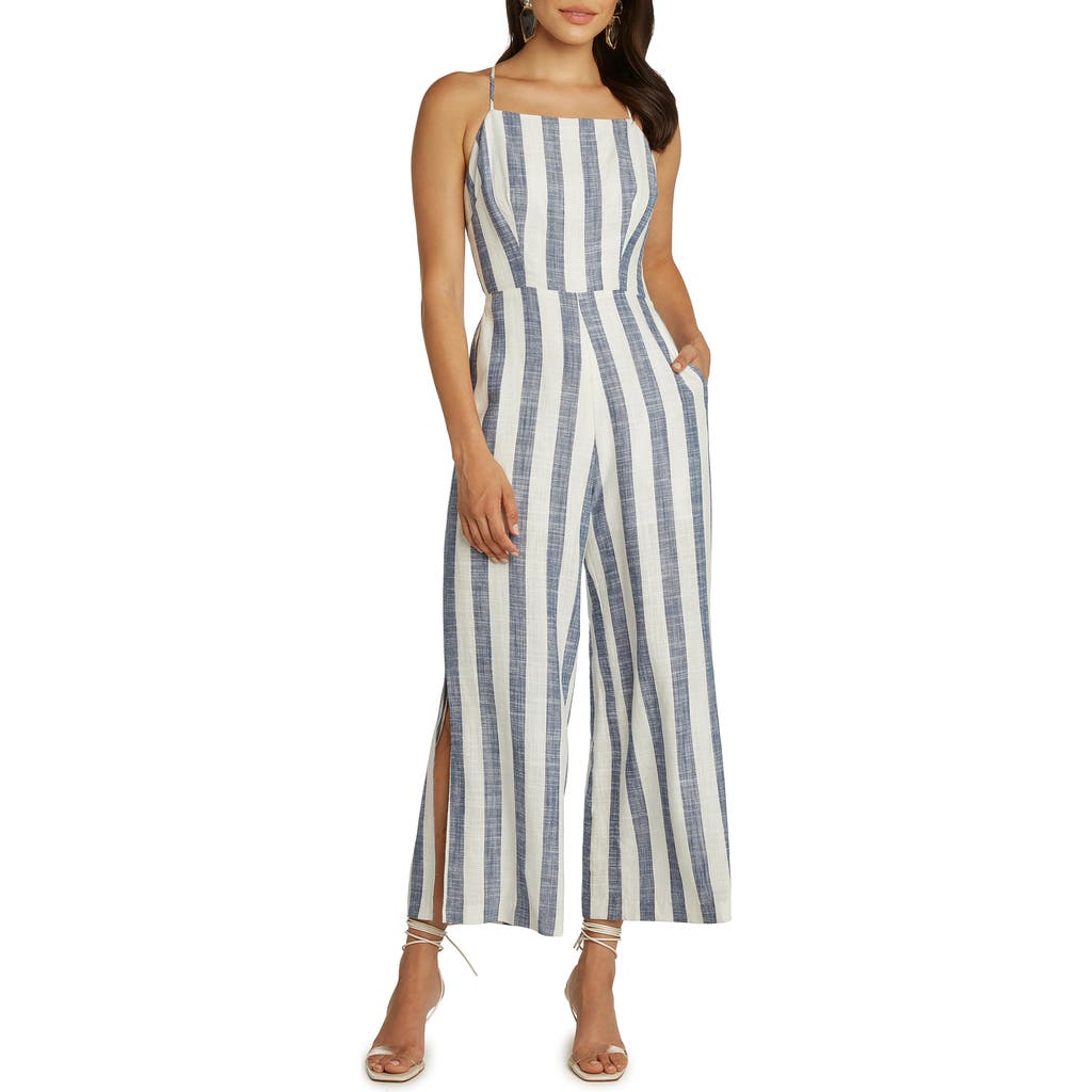 Matty M . Eli Jumpsuit In Blue