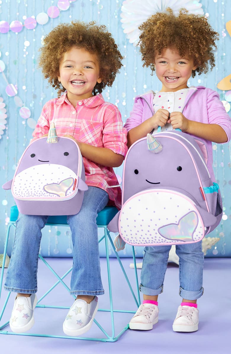 Skip Hop Zoo Lunchie - Narwhal Insulated Lunch Bag, Alternate, color,