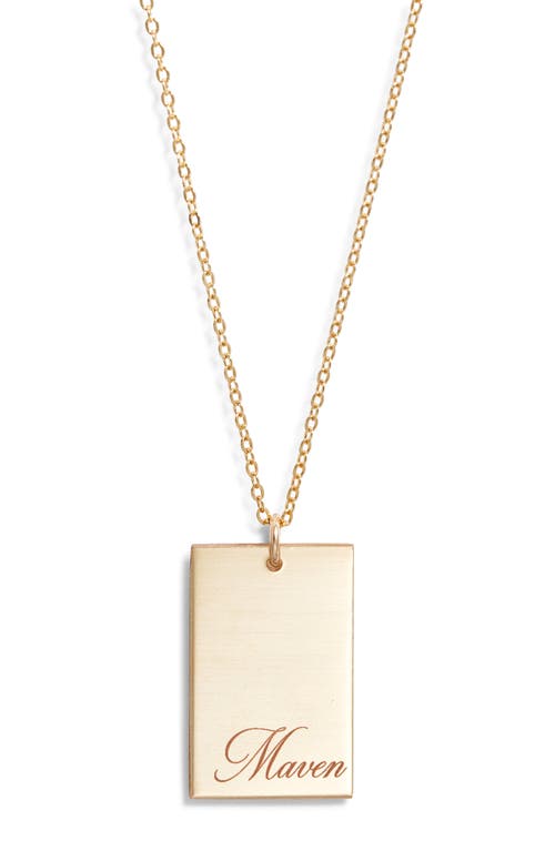 Set & Stones Stella Personalized Pendant Necklace