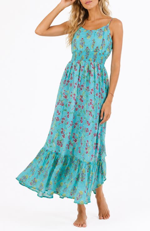 Spaghetti Strap Midi Dress
