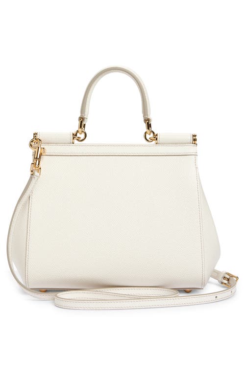 Dolce & Gabbana Dolce&gabbana Medium Sicily Leather Top Handle Bag