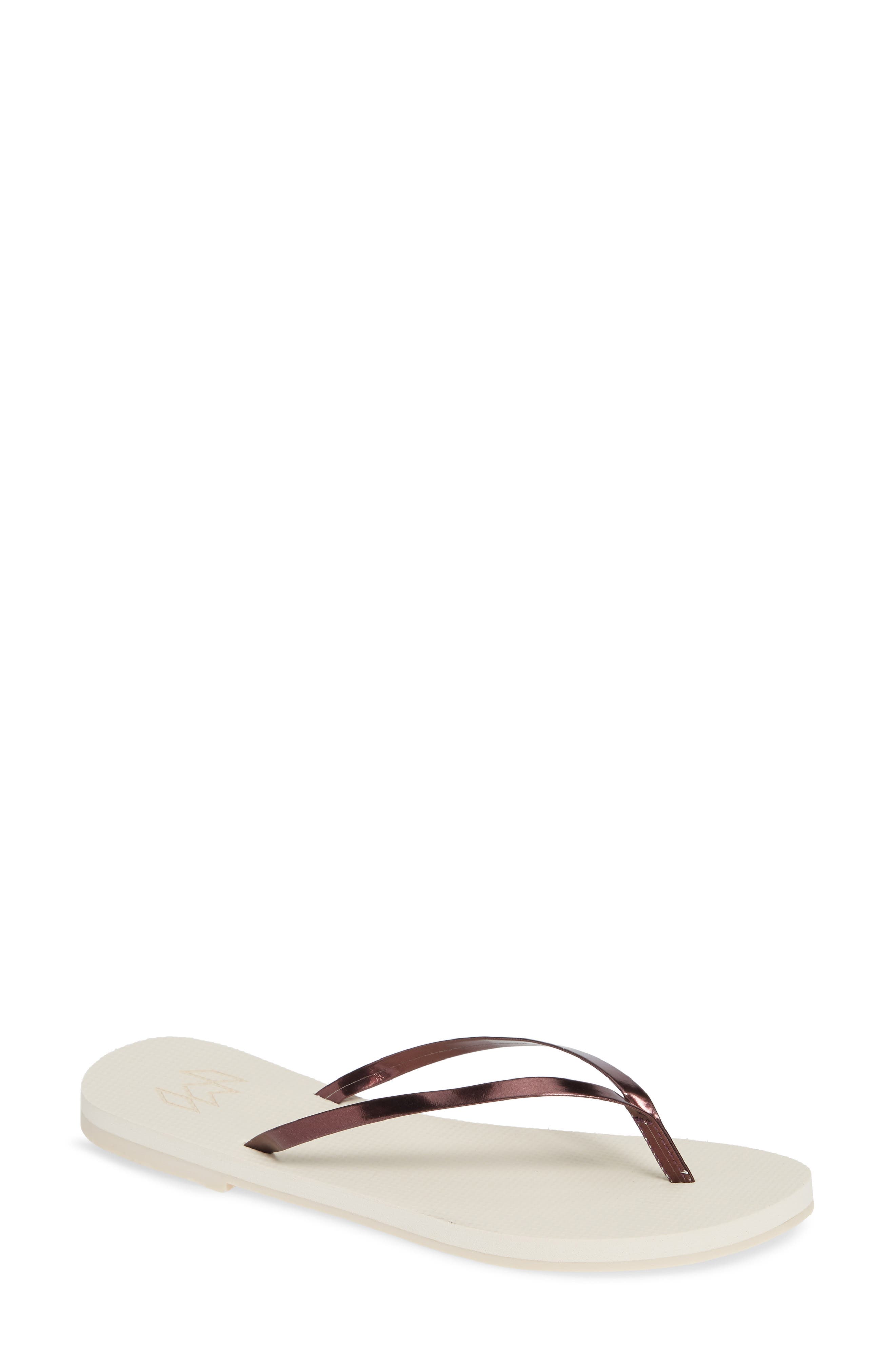 Lux Thong Sandal, Main, color, IRISH COFFEE