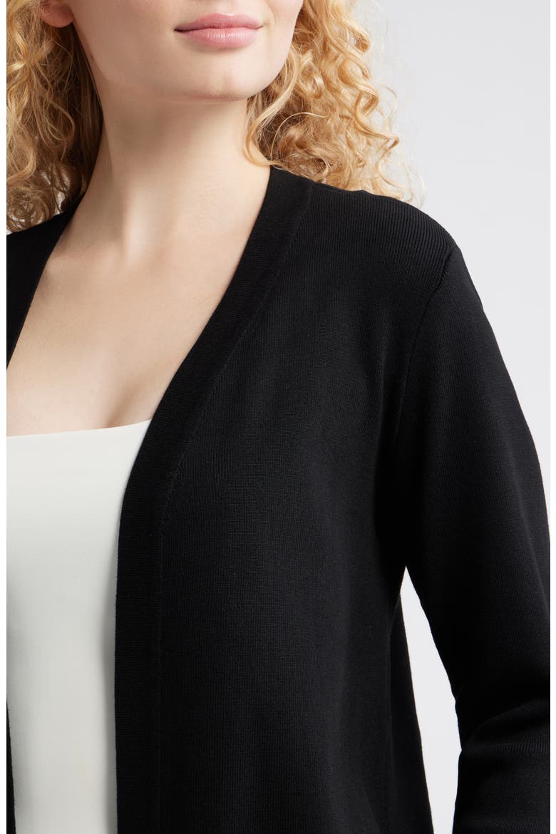 Newport Kissing Front Cardigan, Alternate, color, ANNE BLACK