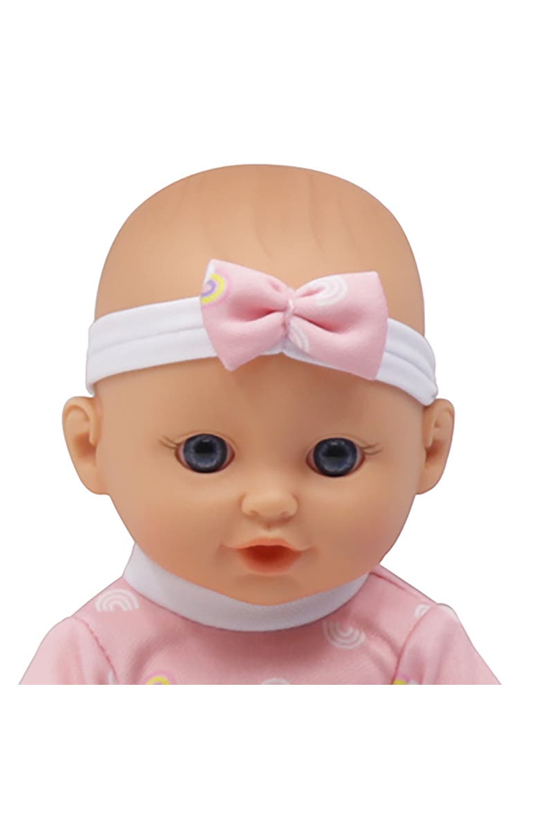 Dream Collection 10 Inch Bath Time Baby Doll with Swan, Alternate, color, Multicolored