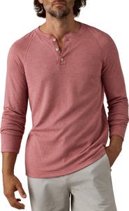 Faherty Cloud Long Sleeve Henley