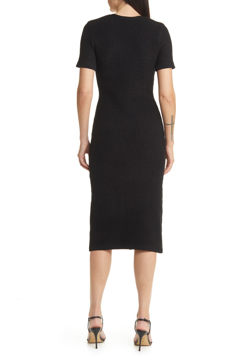 ZOE AND CLAIRE Button Front Sweater Dress, Alternate, color, 