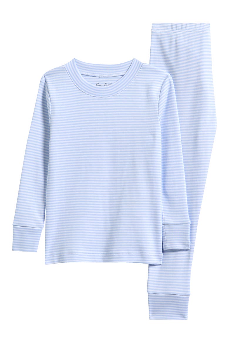 Kids' Stripe Fitted Two-Piece Pajamas, Main, color, SIMPLY STRIPES