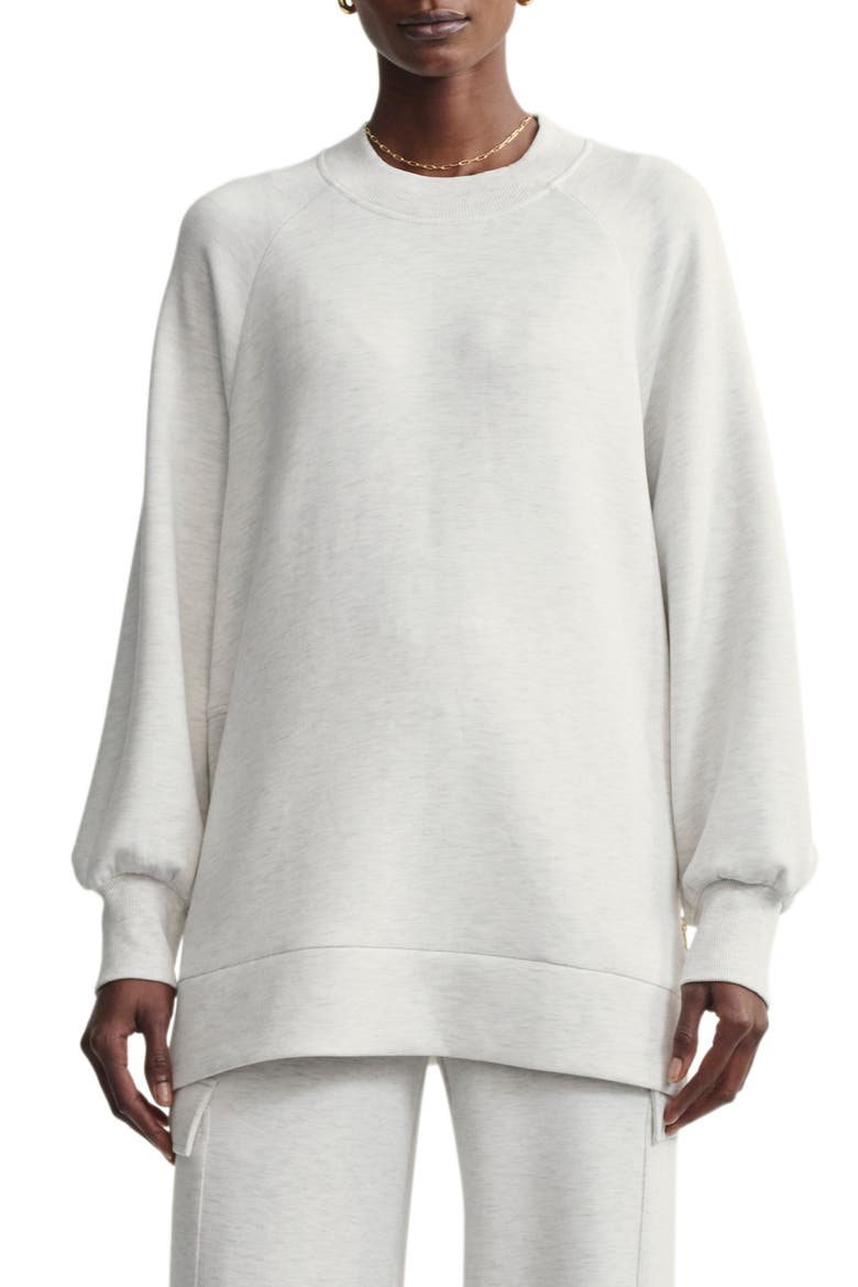 Nicole Oversize Sweatshirt, Main, color, IVORY MARL