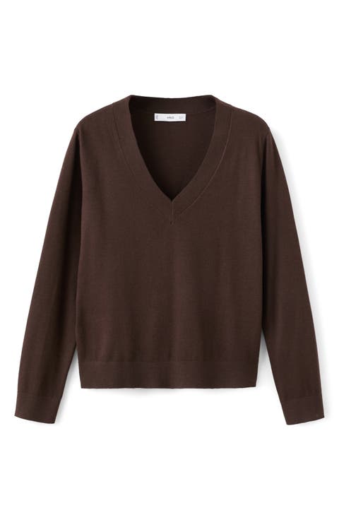 V-Neck Sweater (Regular & Plus)