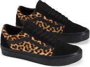 Vans Old Skool Genuine Calf Hair Leopard Print Sneaker