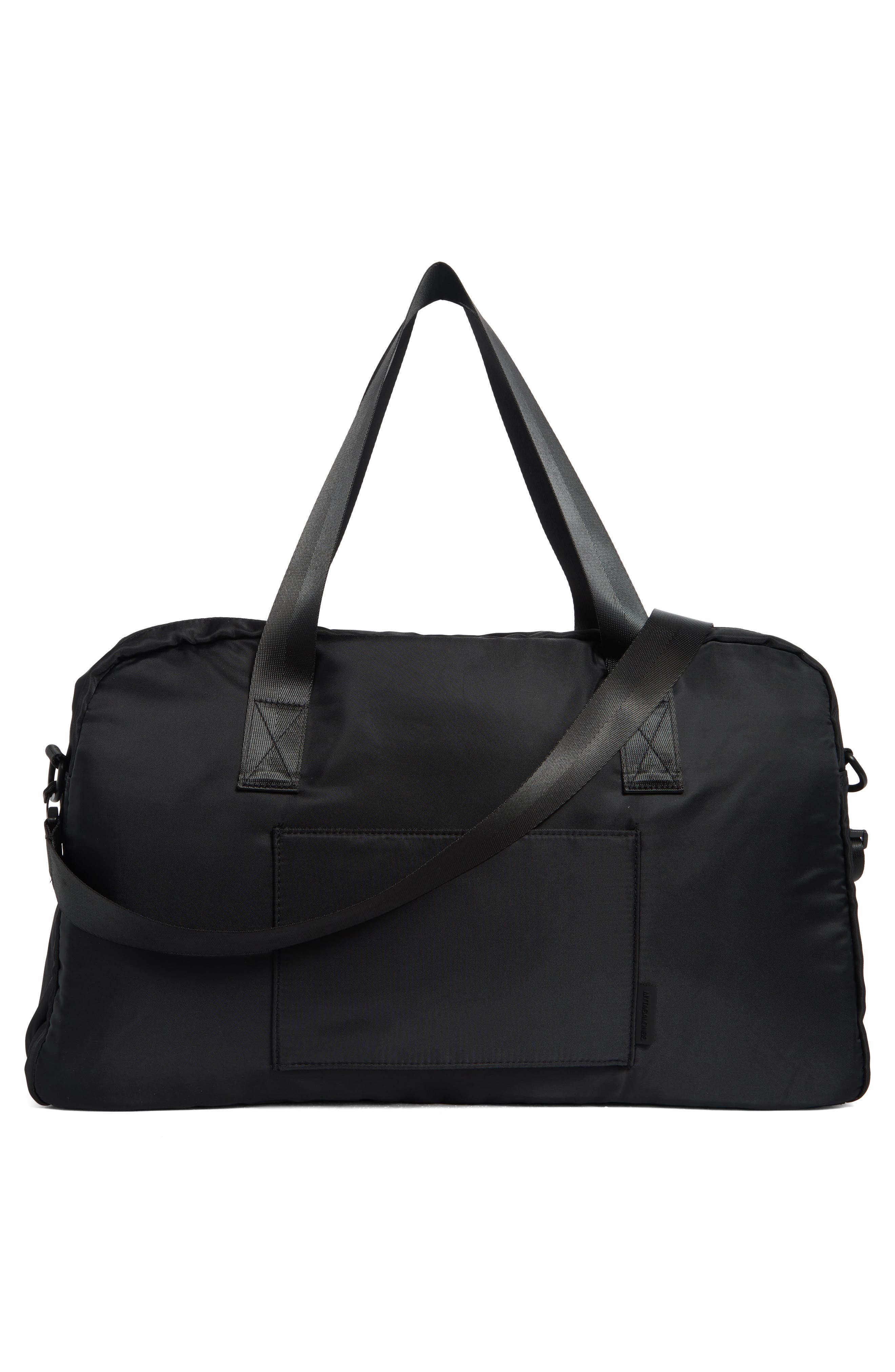 MYTAGALONGS Whistler Two-Sided Expandable Duffle Bag, Alternate, color, Black