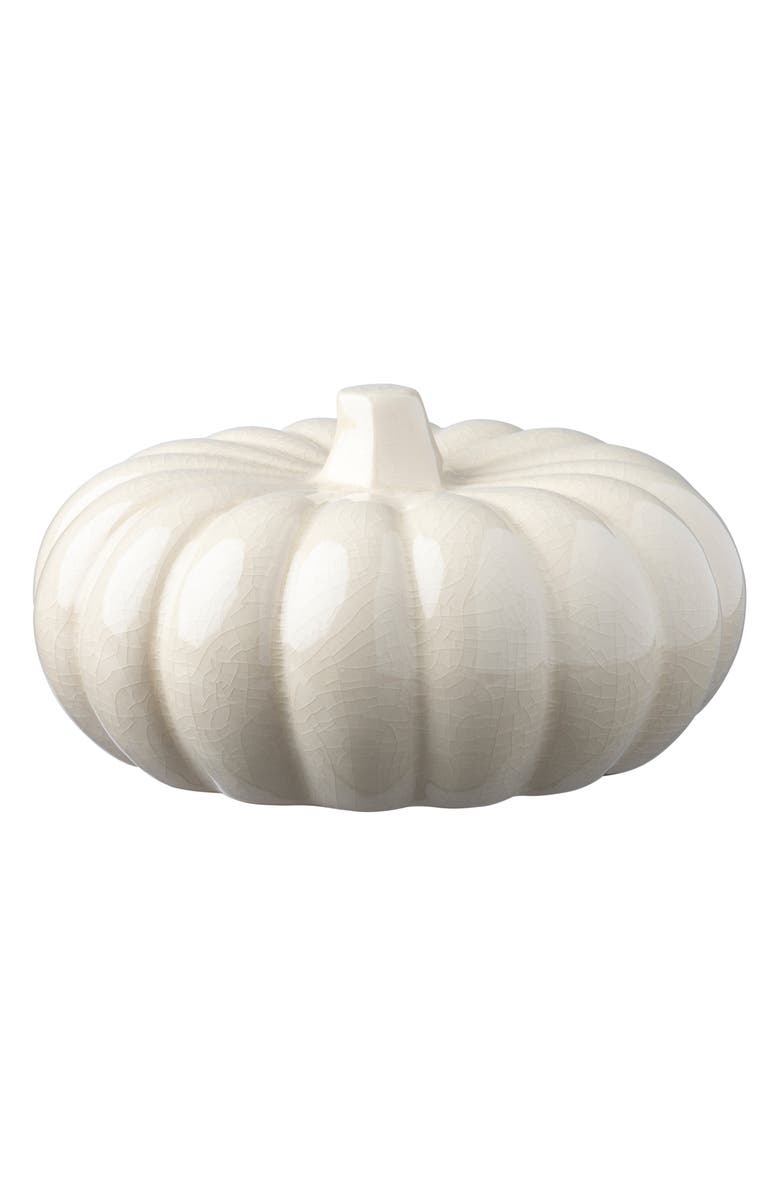 Primitives by Kathy Ceramic Pumpkin Decoration, Main, color,