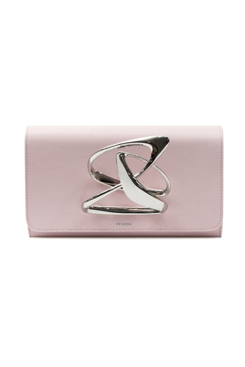 Perrin Paris Zaha Hadid Loop Clutch In Pink