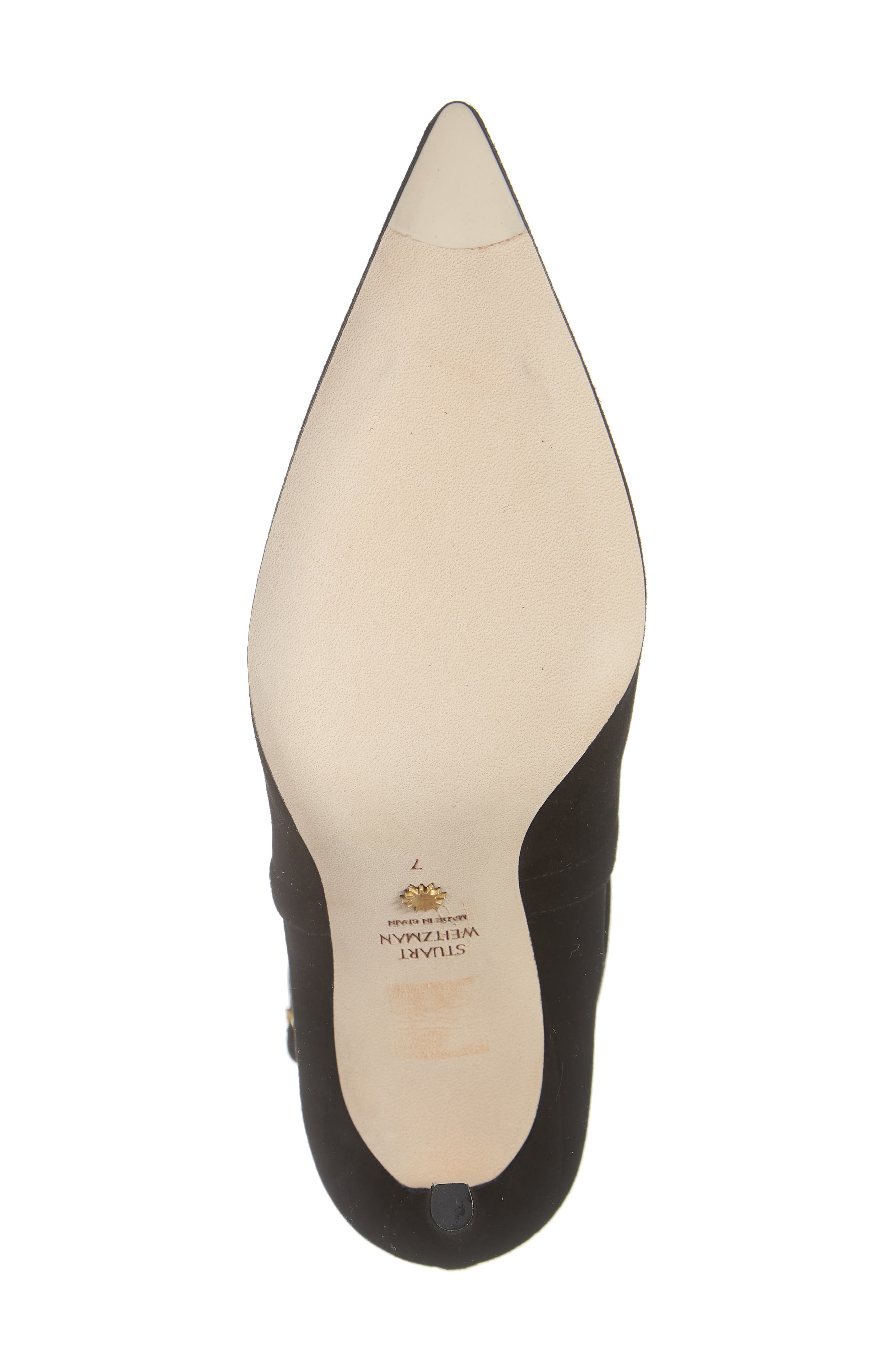 Stuart Weitzman Stuart 100 Belted Bootie, Alternate, color, 