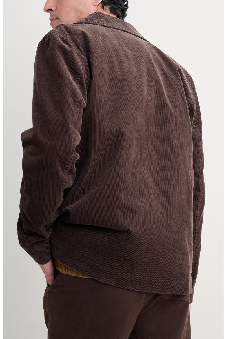 Plantsman Organic Cotton Corduroy Blazer, Alternate, color, BURNT WOOD