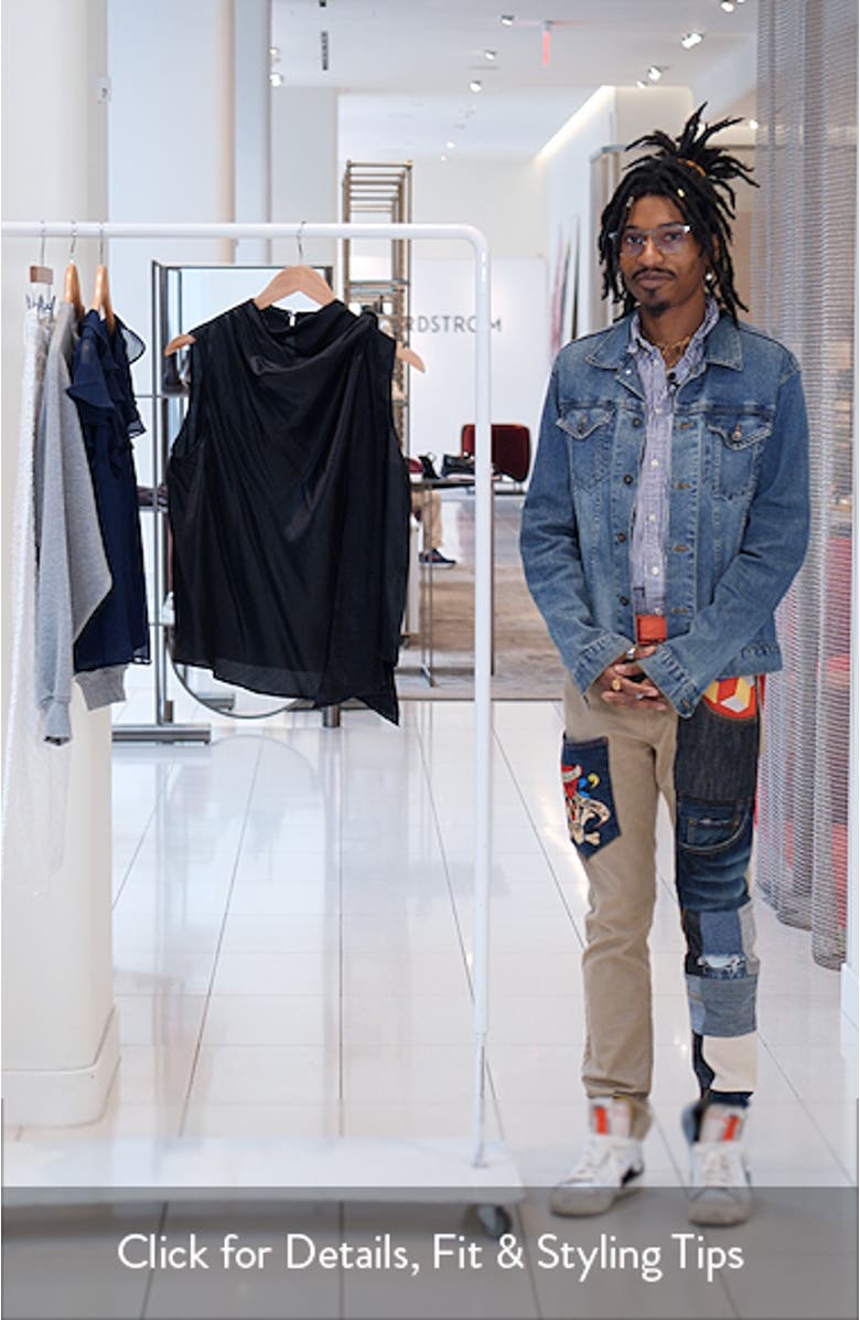 Herela Tie Neck Sleeveless Satin Top, sales video thumbnail