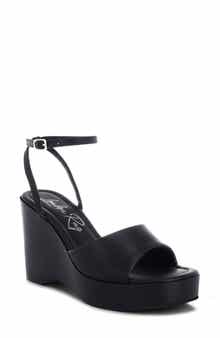 LONDON RAG Sangria Platform Wedge Sandal