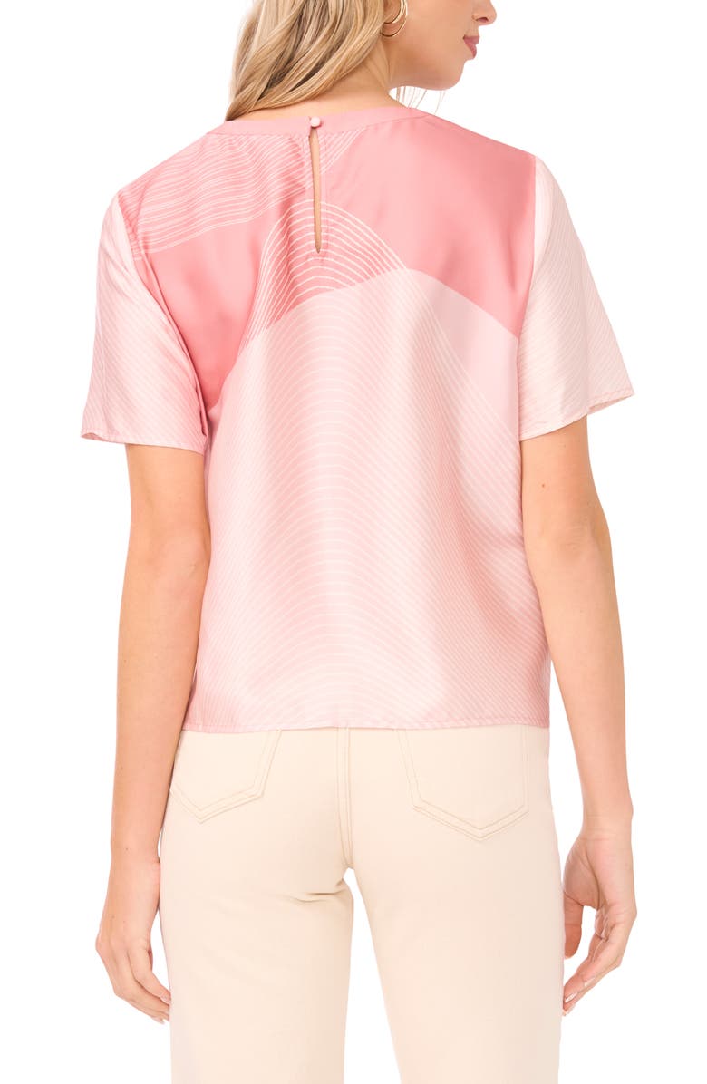 Vince Camuto Print Top, Alternate, color, Rose Hip