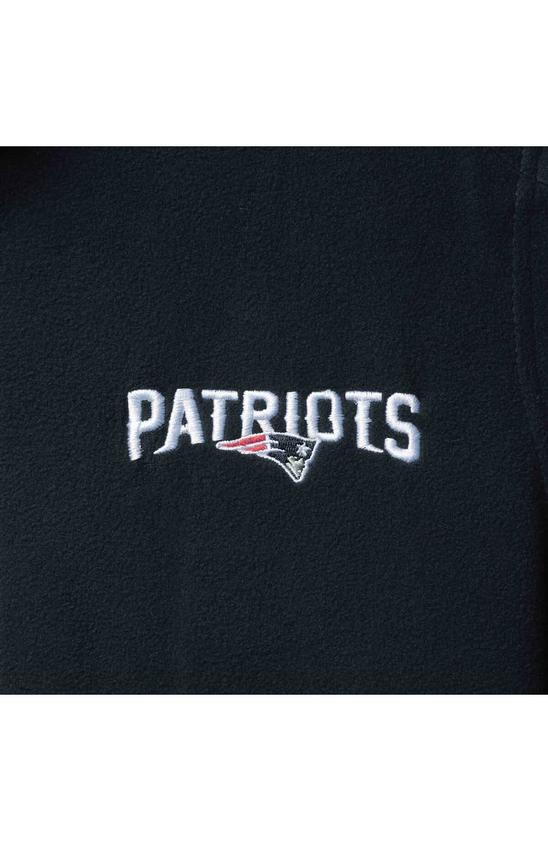 DUNBROOKE Men's Navy New England Patriots Houston Fleece Full-Zip Vest, Alternate, color, 