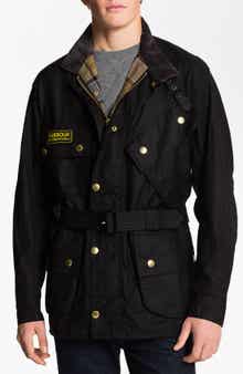 Barbour 'International Original' Relaxed Fit Sylkoil Waxed Jacket