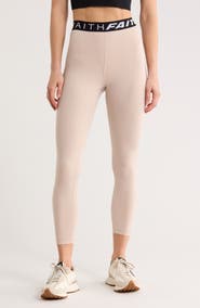 Faith Connexion Exposed Waistband Full Length Leggings