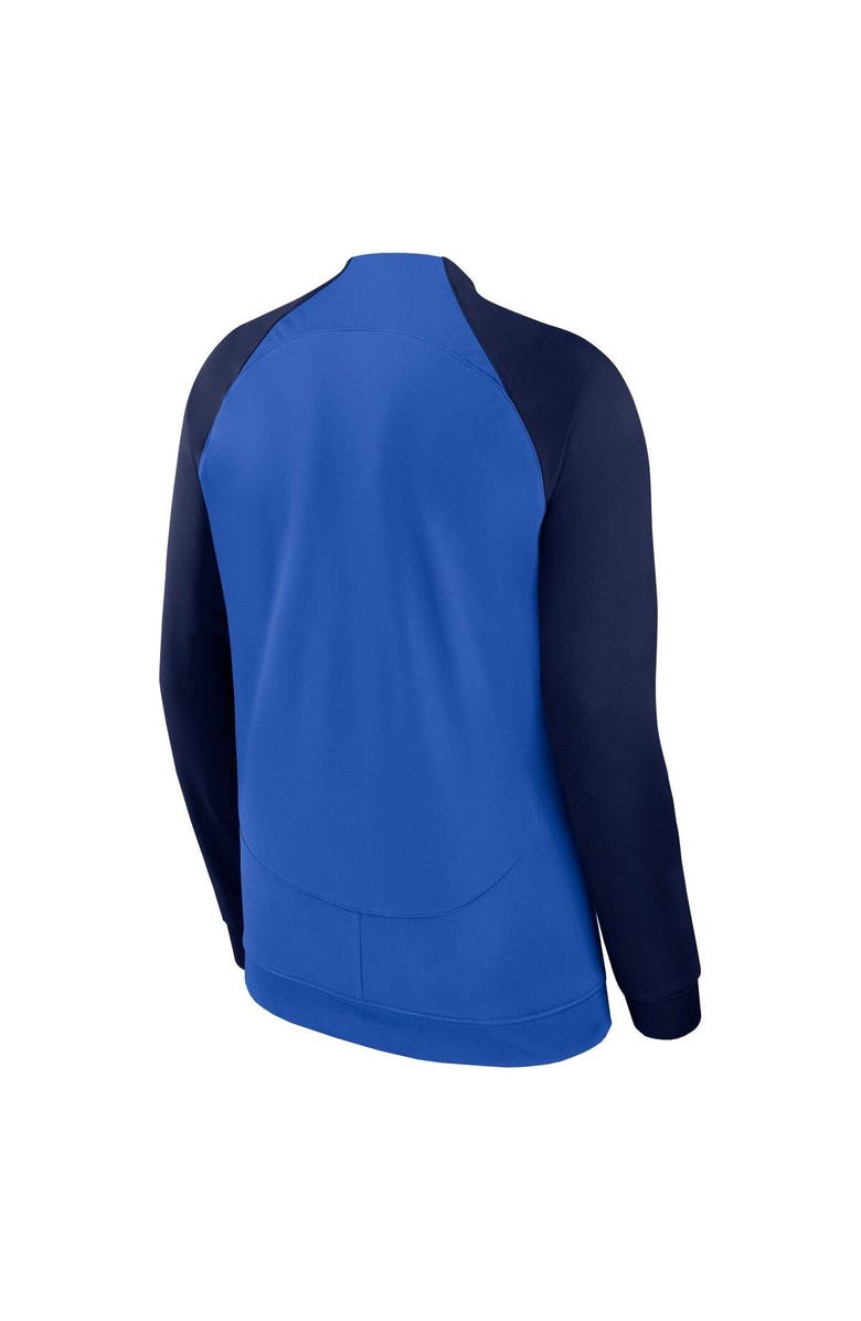 Nike Youth Nike Blue Club America 2023/24 Academy Pro Anthem Fitted Raglan Performance Full-Zip Jacket, Alternate, color, Blue