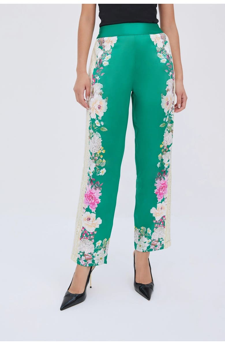 RAISHMA Amora Green Trousers, Main, color, Green