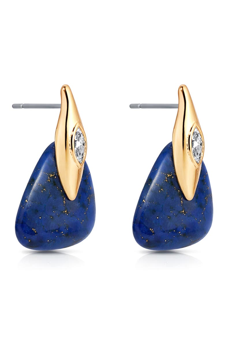 Lapis Solstice Drop Earrings, Alternate, color, LAPIS