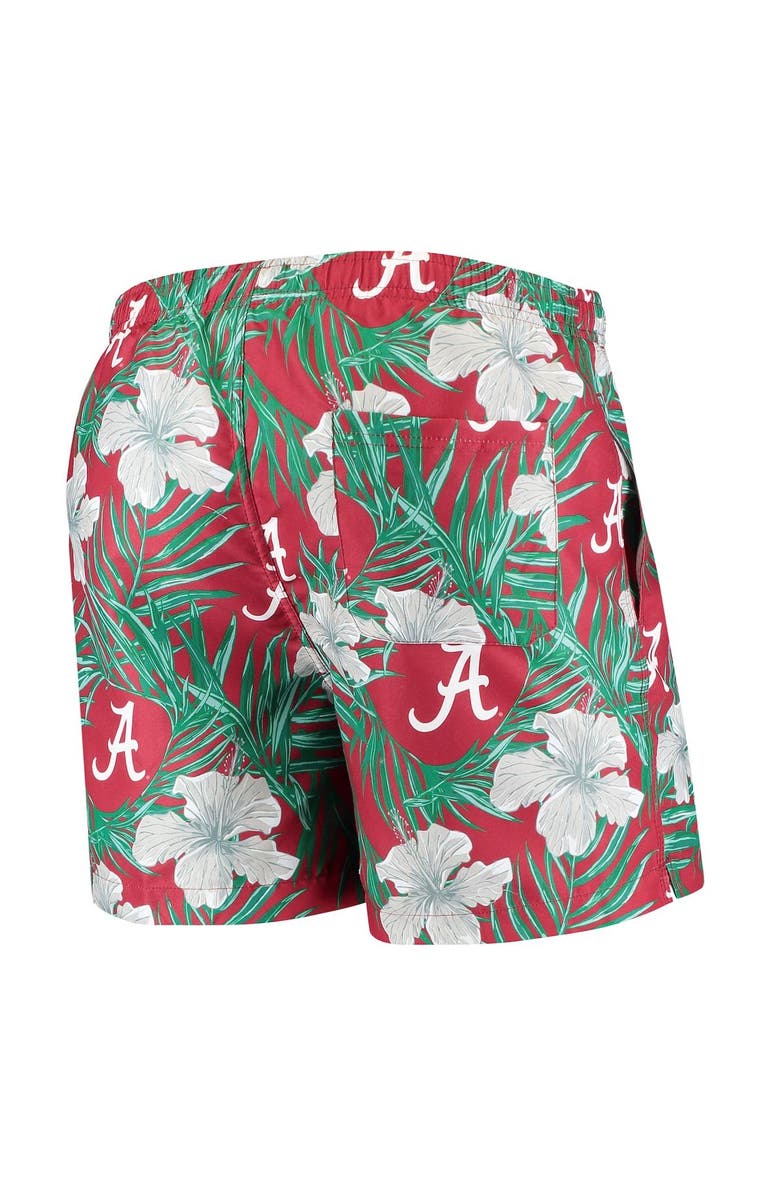 FOCO Men's Crimson Alabama Crimson Tide Swimming Trunks, Alternate, color, 