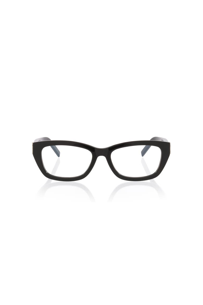 55mm Cat Eye optical glasses, Alternate, color, Black