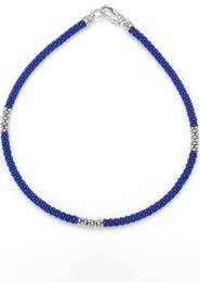 LAGOS Men's Anthem Ceramic Rope Station Bracelet