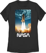 NASA Junior's NASA Spacecraft in Action Graphic T-Shirt