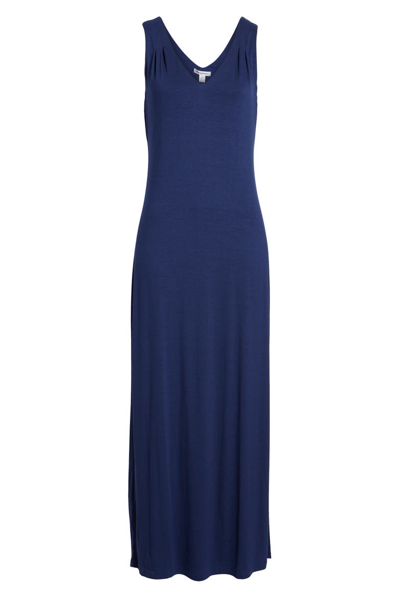Tambour Maxi Dress, Alternate, color, ISLAND NAVY