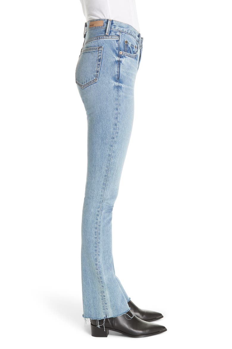Addison Split Hem Boot Leg Jeans, Alternate, color, TOUCH THE FLOOR