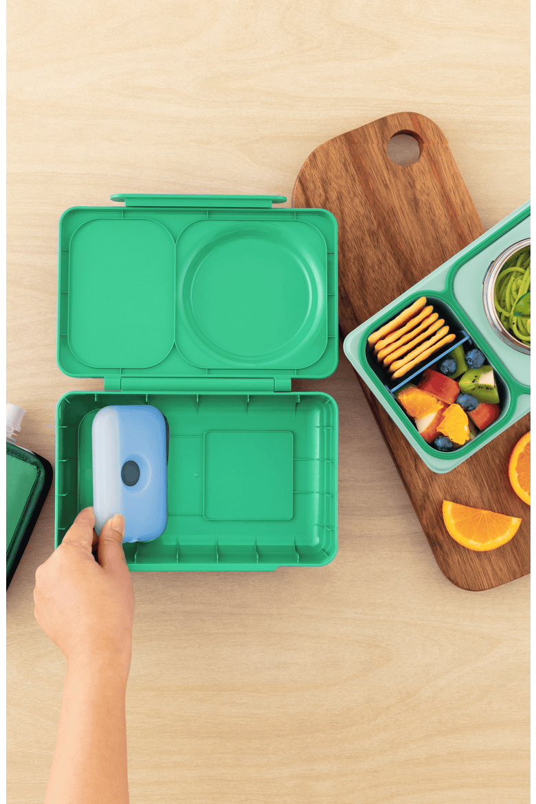 OmieBox UP Bento Box for Older Kids, Alternate, color, Jade Green