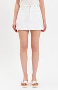 DAZE Malibu Denim Miniskirt