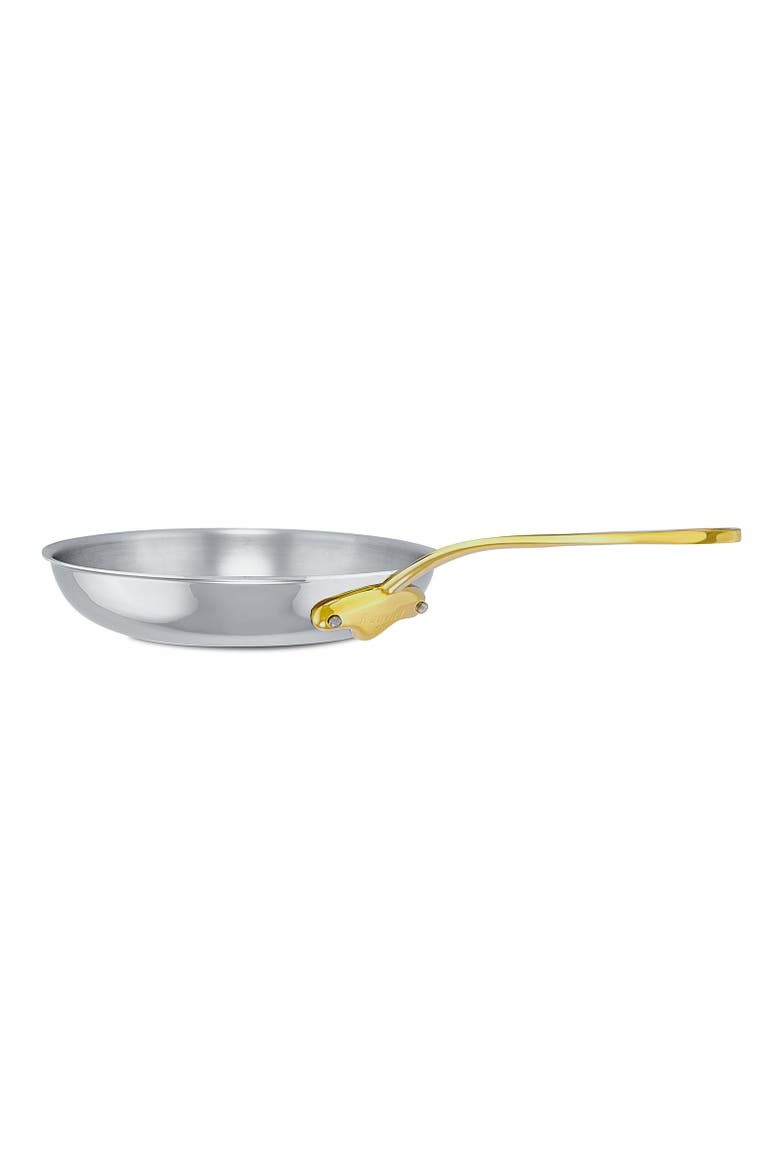 M'Cook B 5-Ply Frying Pan With Brass Handles, 7.9-Inch, Alternate, color, Copper