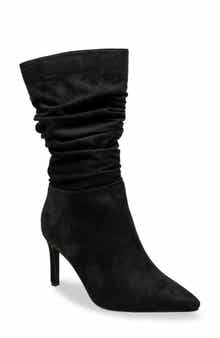 CHASE AND CHLOE Slouch Pointed Toe Bootie