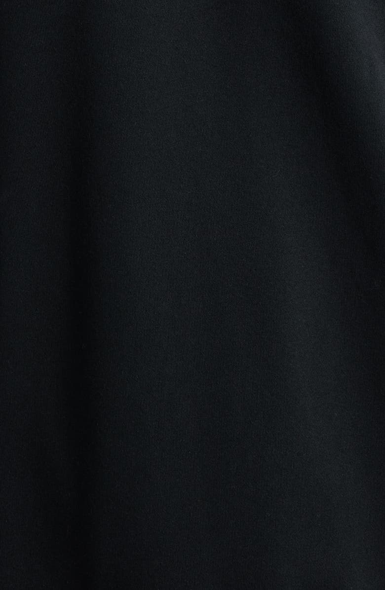 Obey Established Works Quarter-Zip Fleece Pullover, Alternate, color, Black