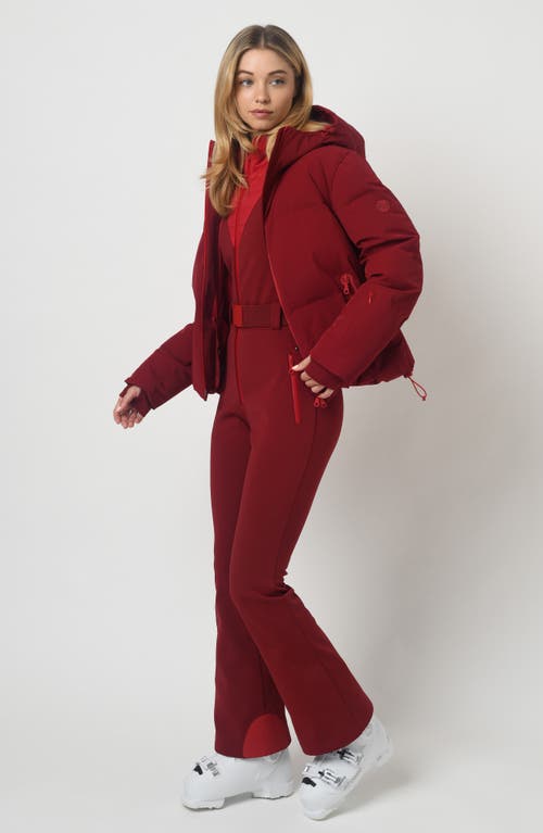 Jorde Lottie Ski Suit In Ruby