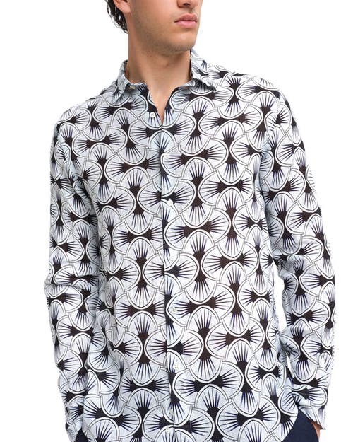 Peninsula Swimwear Linosa Linen Shirt In Multi