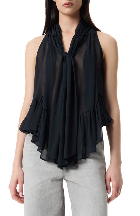 Kellie Volume Halter Top