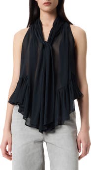 Robert Rodriguez Kellie Volume Halter Top