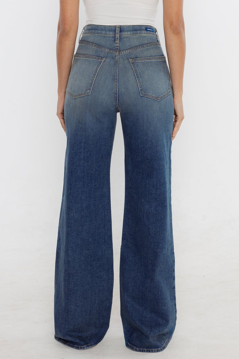 The Phoenix wide-leg Jean, Alternate, color, Seaside Blue