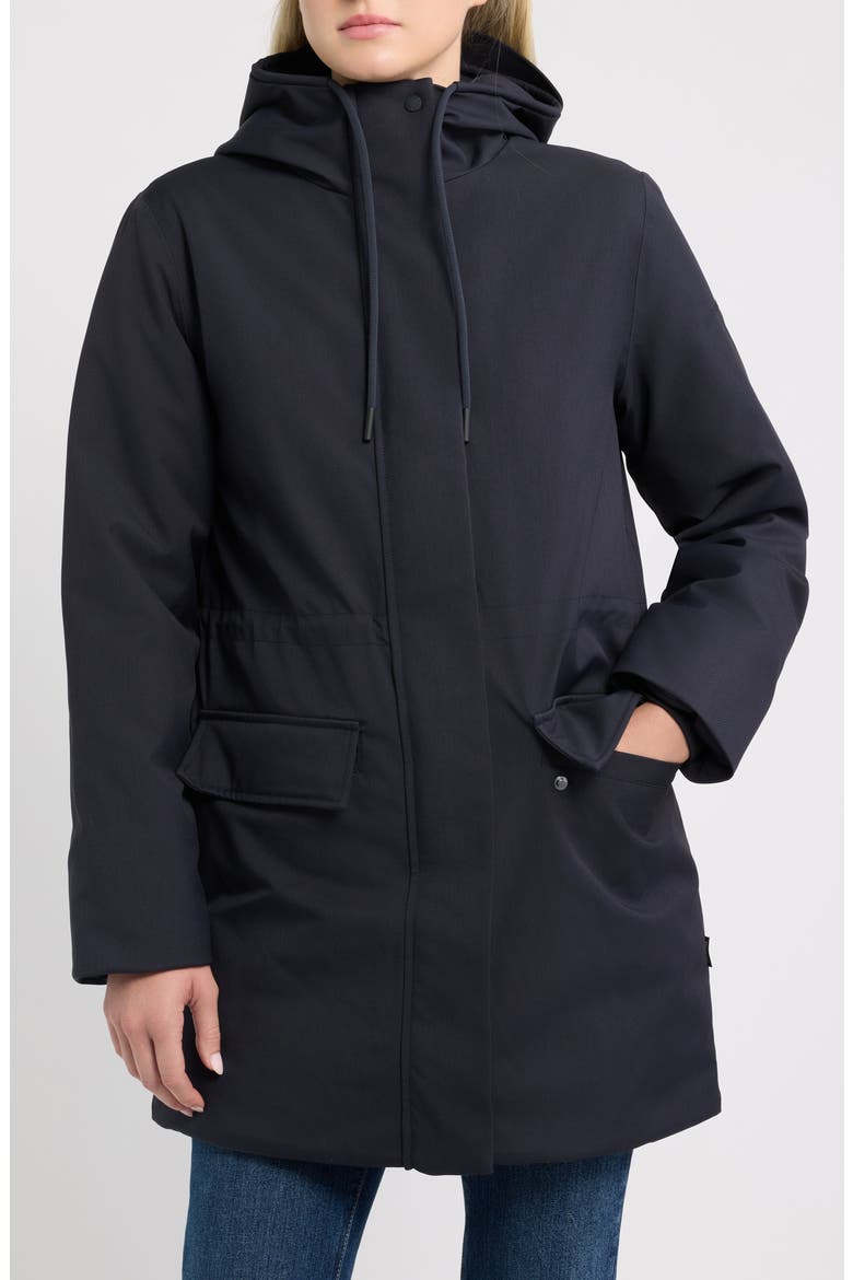 Maddie Hooded Parka, Main, color, BLUE BLACK