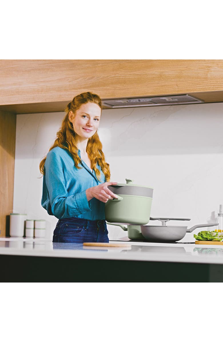 BergHOFF Leo Balance Collapsible Steamer, Alternate, color, Sage